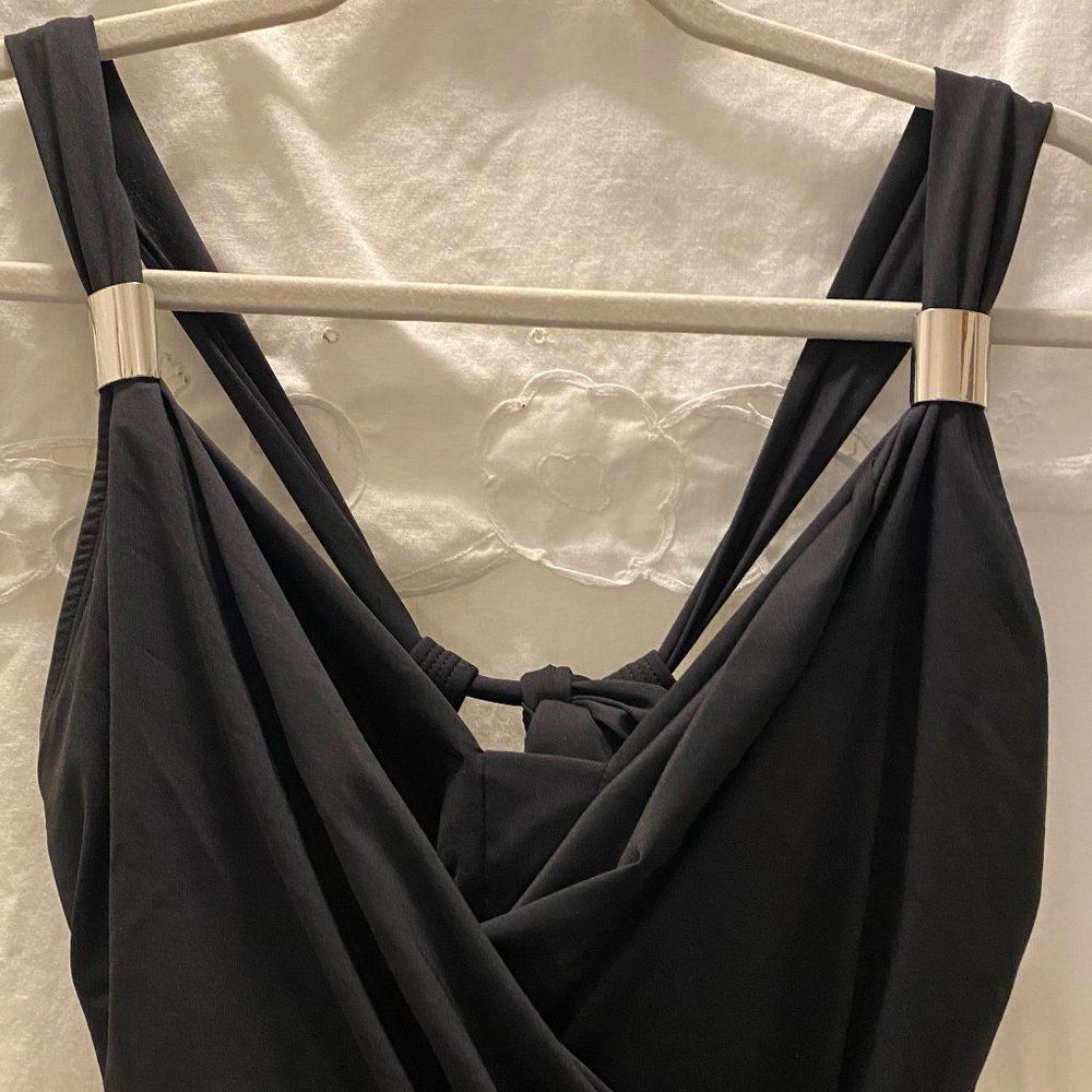 Jantzen Gathered Bust One Piece Womens Swimwear Size 14 - Picture 3 of 10